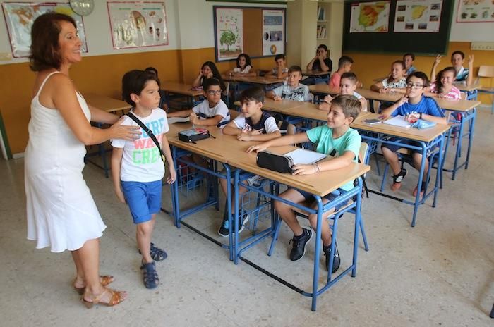 Inicio del curso escolar en Málaga