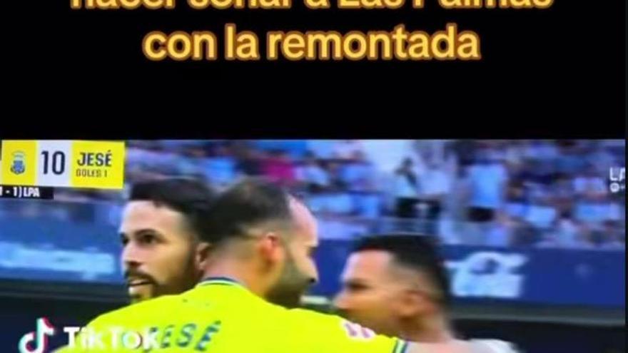 Aurah enciende el debate de los cambios en la UD Las Palmas: "Gracias Jesé, solo necesitabas más minutos"