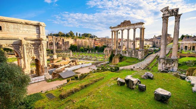 Colina Capitolina, Roma, foros romanos