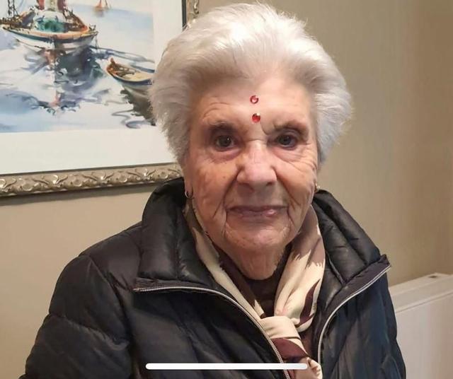 Maruja Miguéns había salido a pasear el viernes por la tarde.