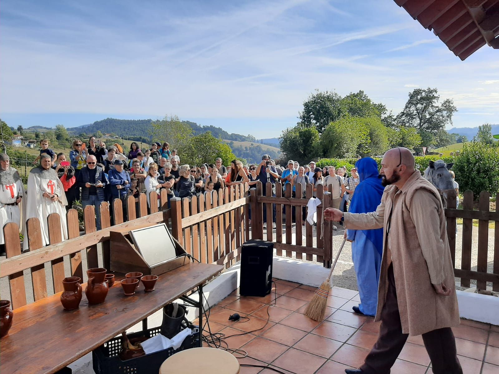 La I Recreación Peregrina en el Santuario del Fresno (Grado) en imágenes