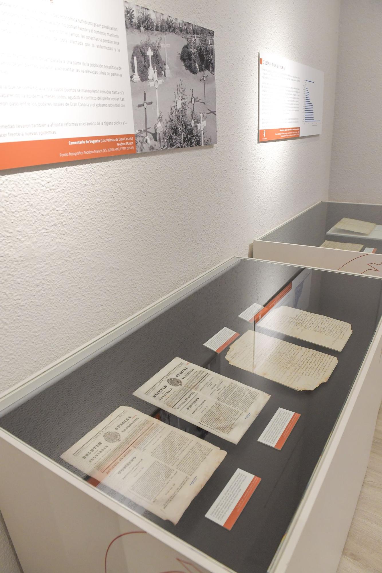 Exposición 'Memorias del cólera. Historia de una epidemia' en el Museo Canario