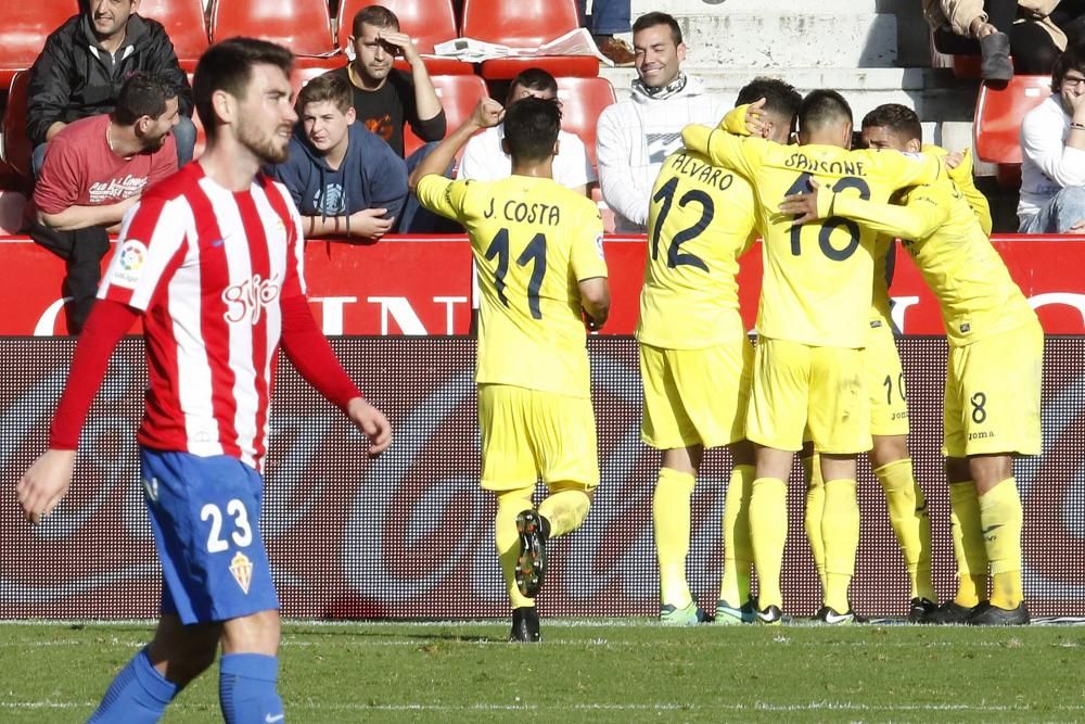 Sporting - Villarreal, en imágenes