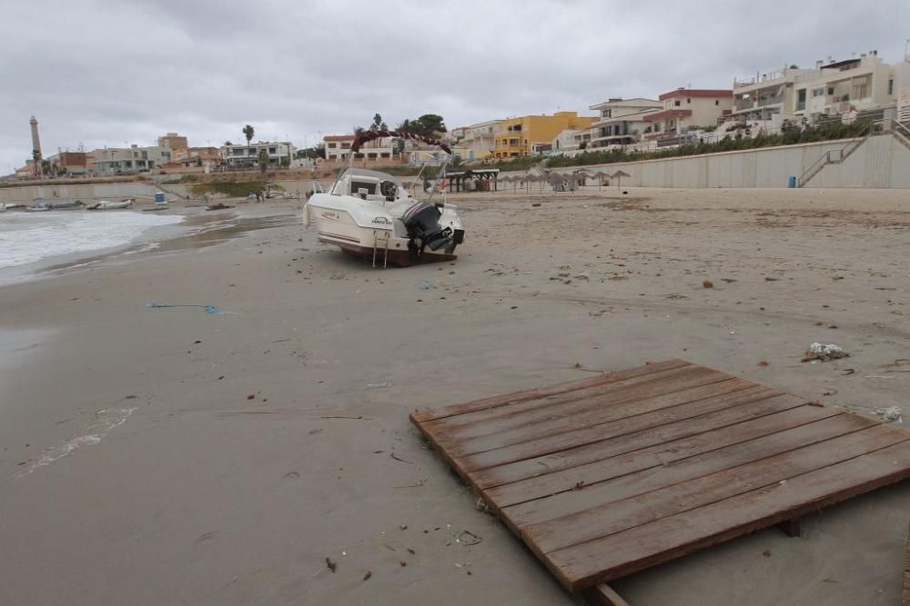 Temporal en Cabo de Palos y La Manga