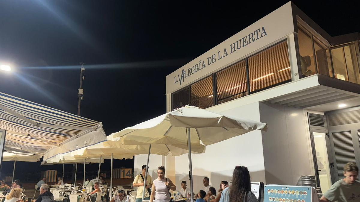 Restaurante situado en el paseo Marítimo