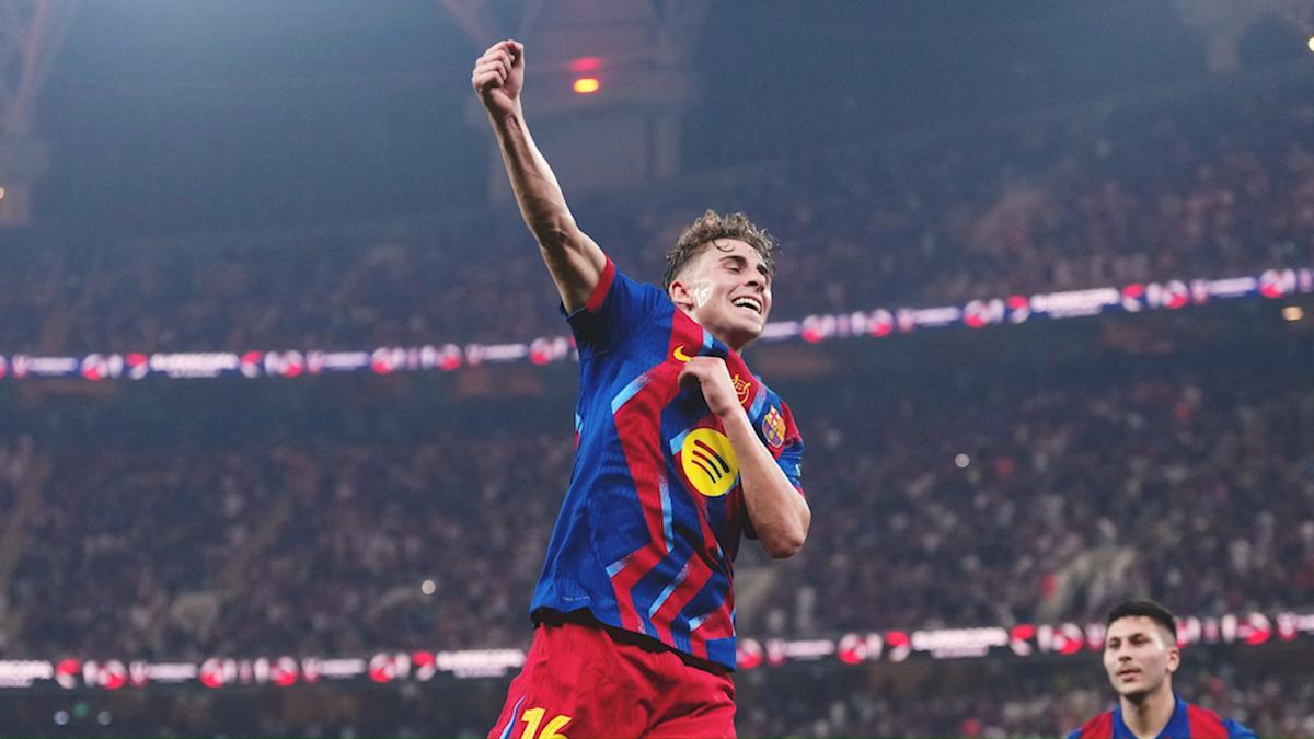 Así narró la radio el gol de Fermín