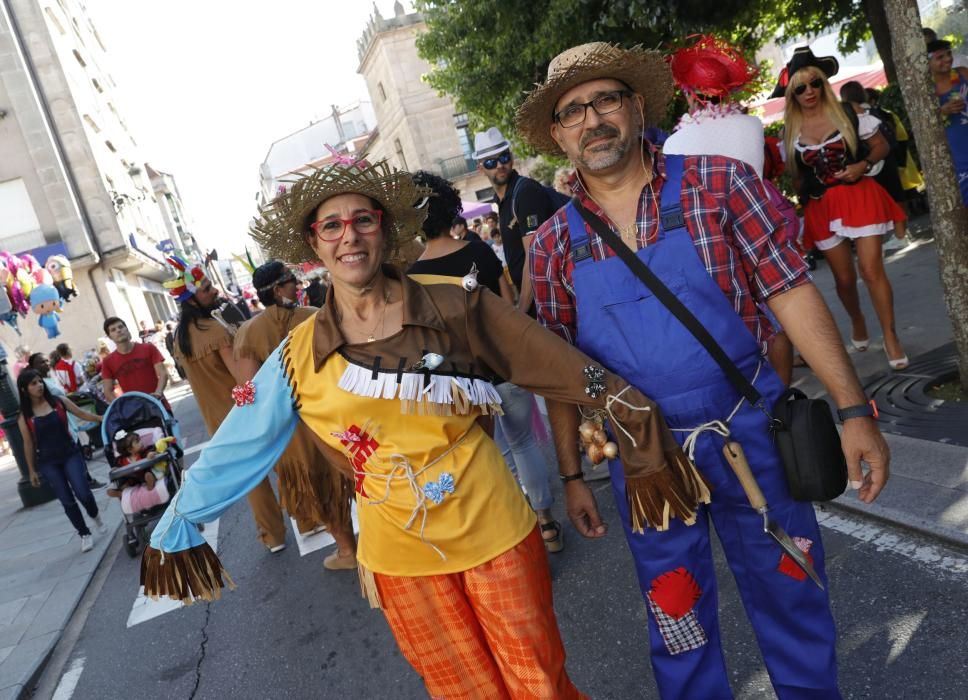 Redondela o cómo disfrazarse en verano. // R. Grobas