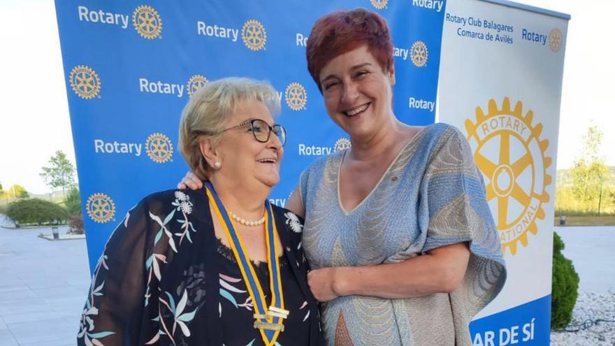 El Rotary Balagares cambia de presidenta