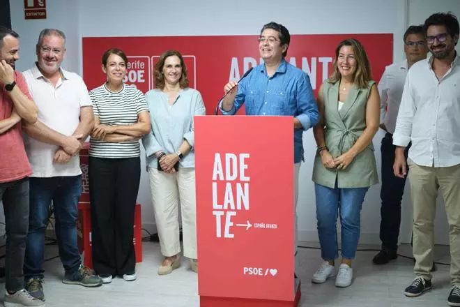 El PSOE de Tenerife valora los resultados de las elecciones generales del 23J