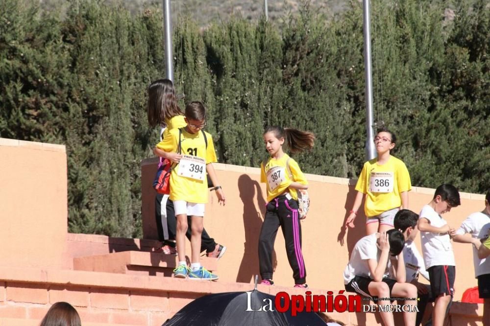 Final Regional Escolar de Cross de Campo a través