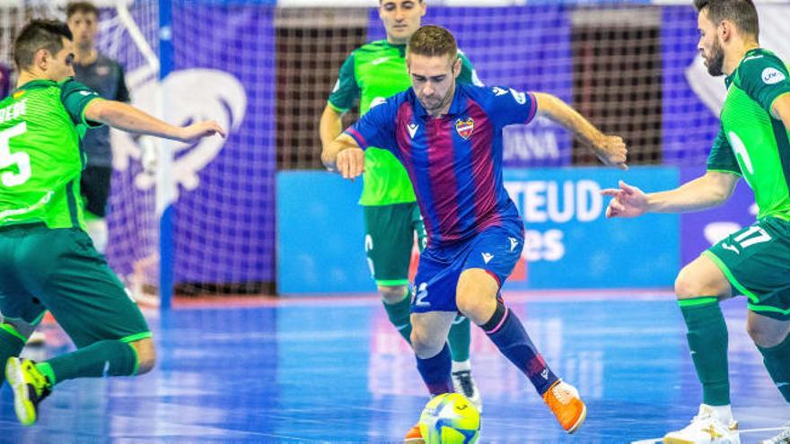 Levante UD FS con Movistar Inter en Paterna