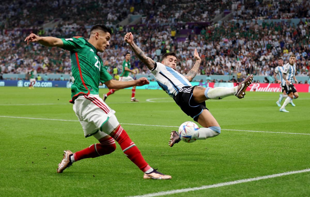 Partido Argentina-México del Mundial