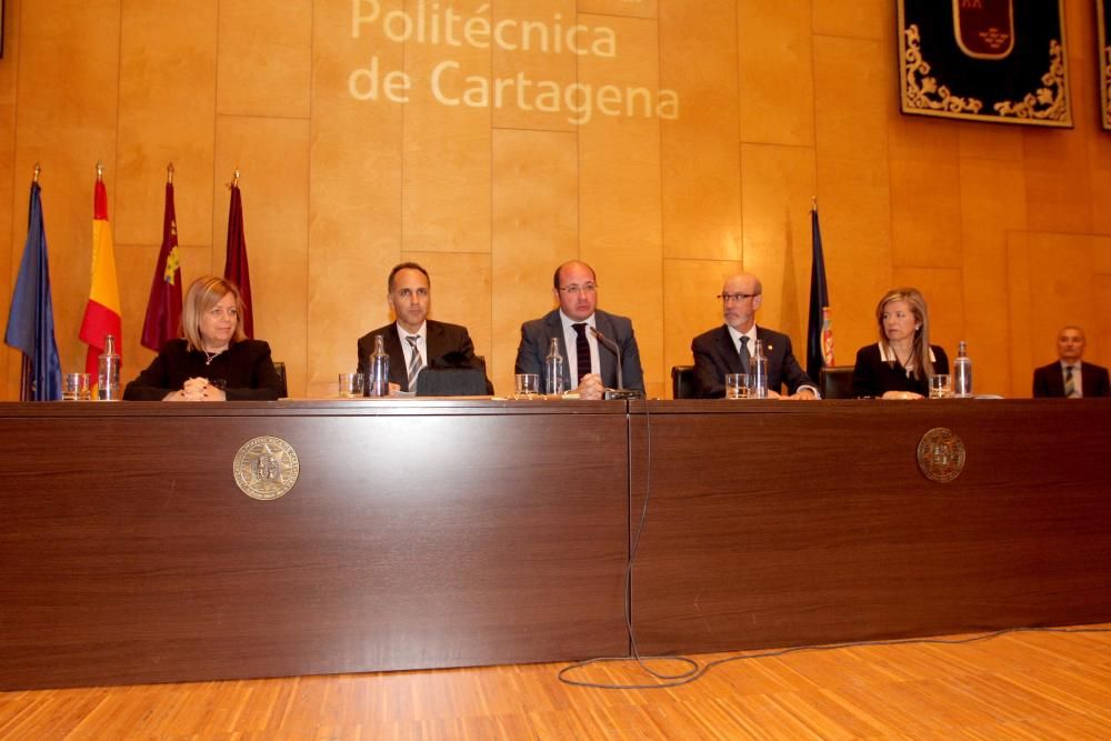 Toma de posesión del rector de la UPCT