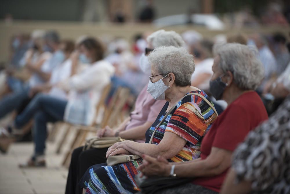 Homenatge a les 33 persones mortes per covid a Sant Joan