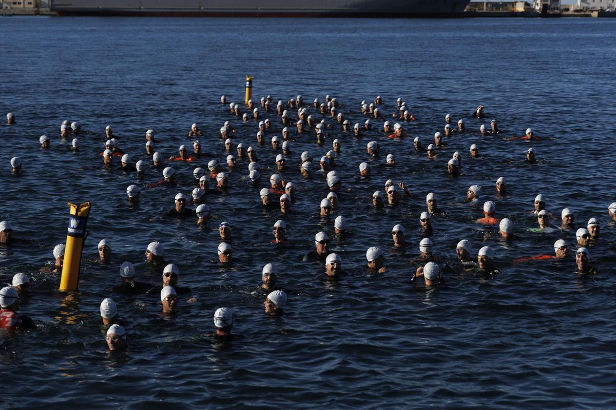 Las mejores imágenes del triatlón de Cartagena