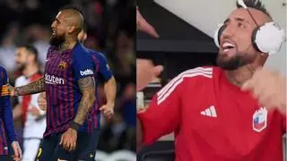 Arturo Vidal se vuelve loco con el Barça: "Lewan' aprendió a definir conmigo"