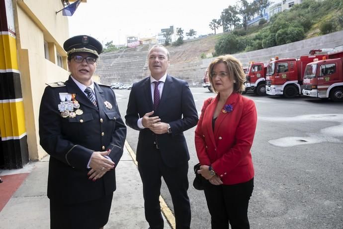 08.03.19. Las Palmas de Gran Canaria. Acto de entrega de Honores y Distinciones Bomberos de Las Palmas de GC. Foto Quique Curbelo