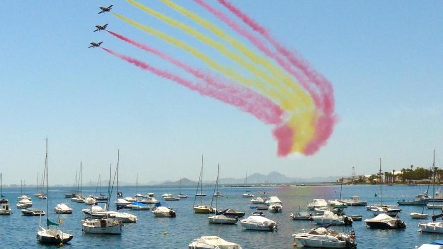 La Patrulla Águila se unirá a la Bajada de la patrona de Yecla