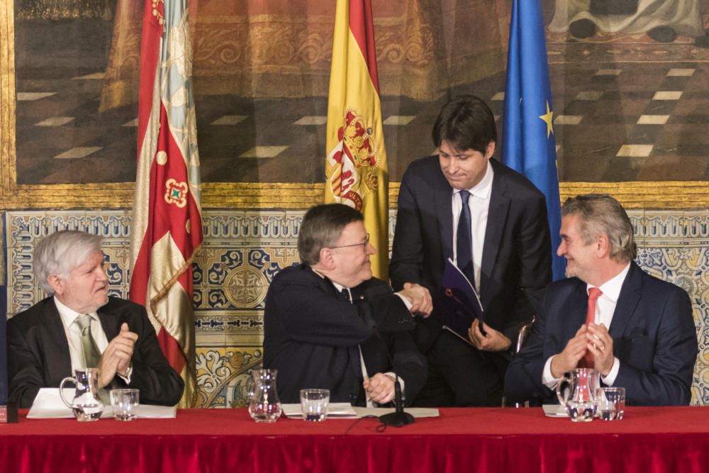 Entrega del premio de la Fundación Broseta