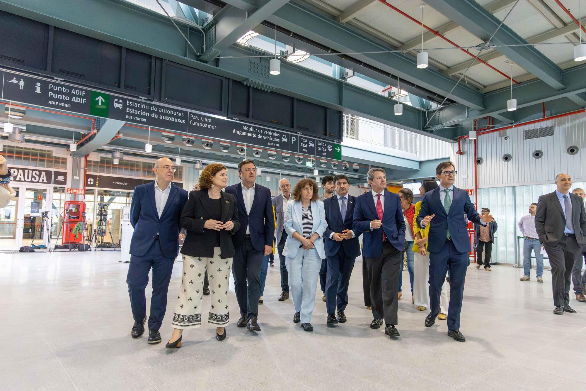 Inauguración de la Intermodal de Santiago