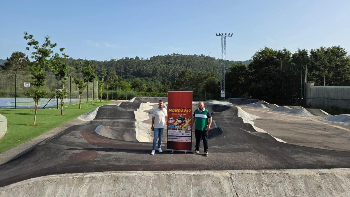 Presentación de la prueba en el circuito de Mondariz.