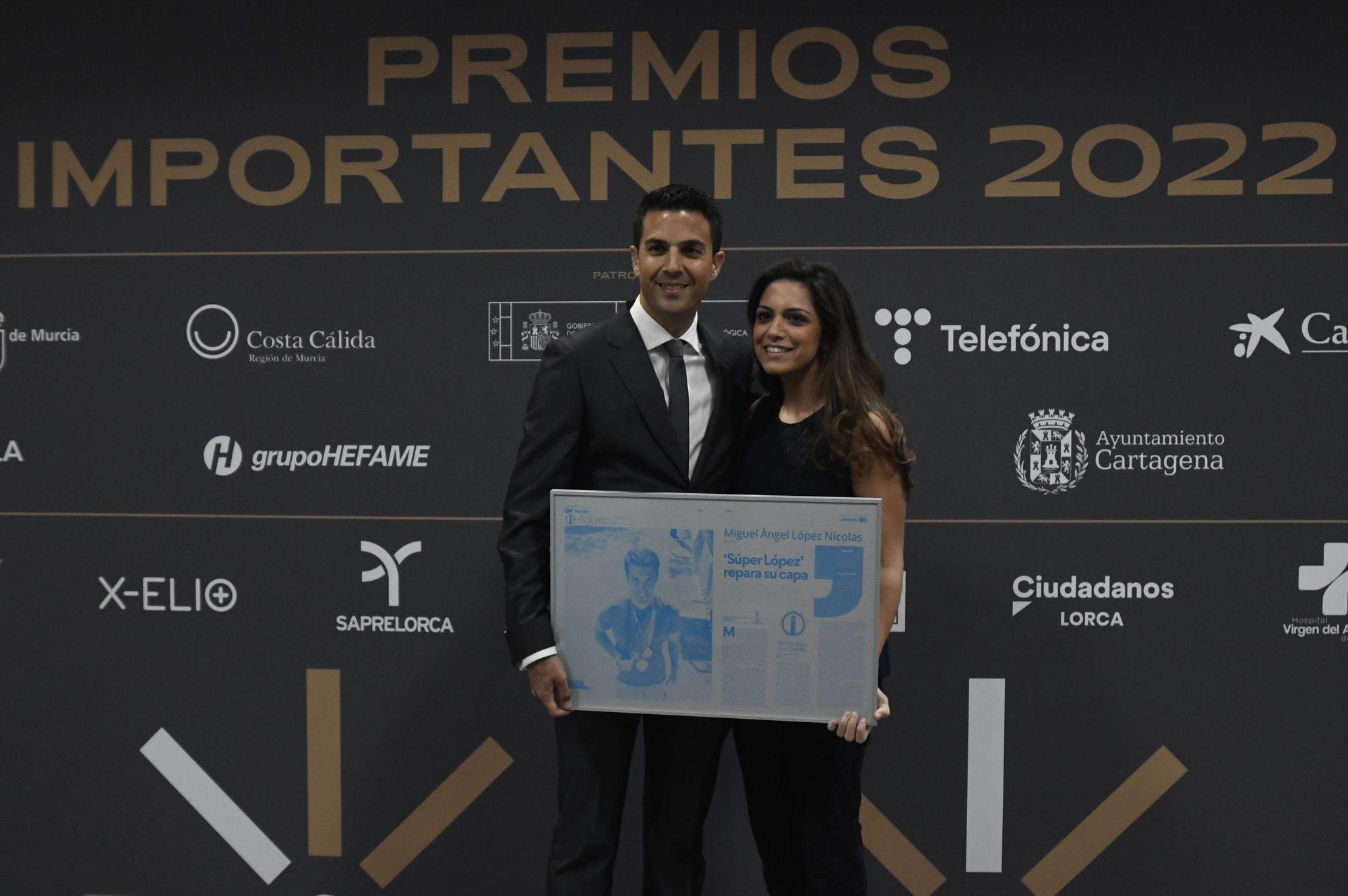 Gala de entrega de los Premios Importantes 2022 en Lorca