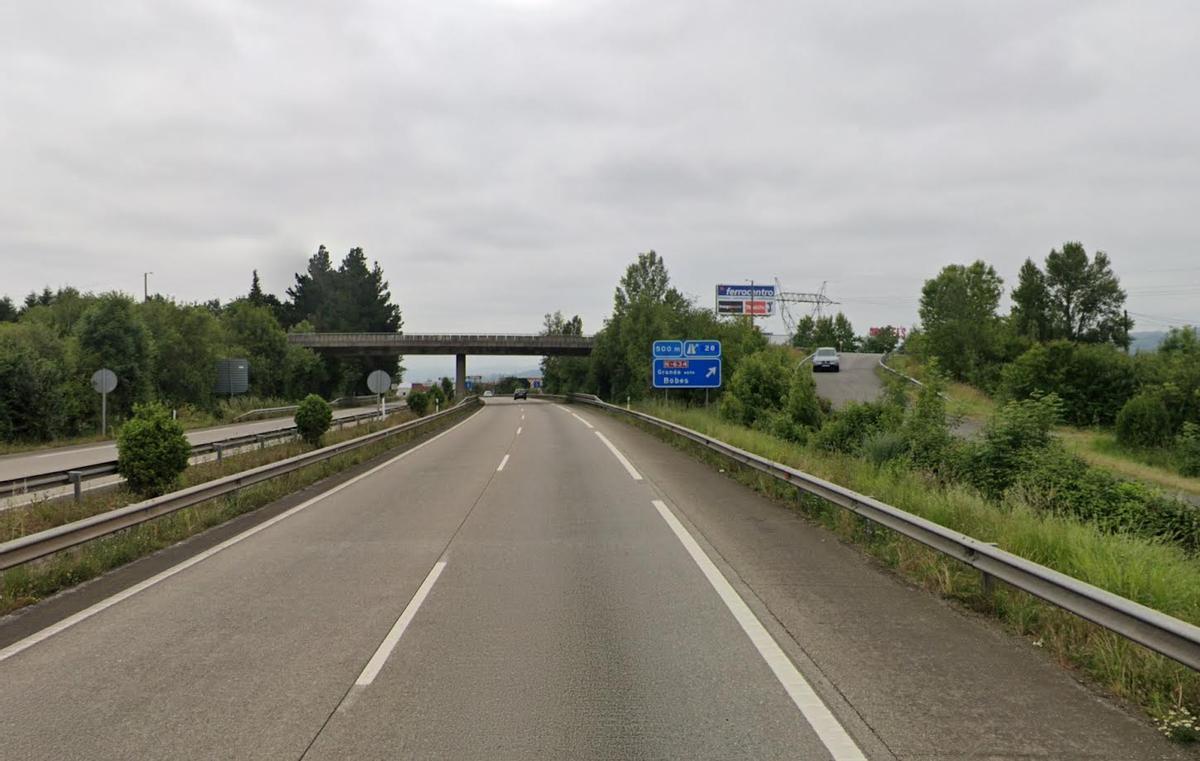 El puente que va a reparar Siero