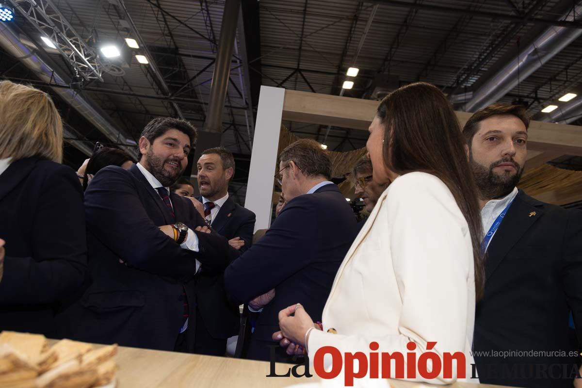 Así fue la jornada del viernes en el stand de la Región en Fitur