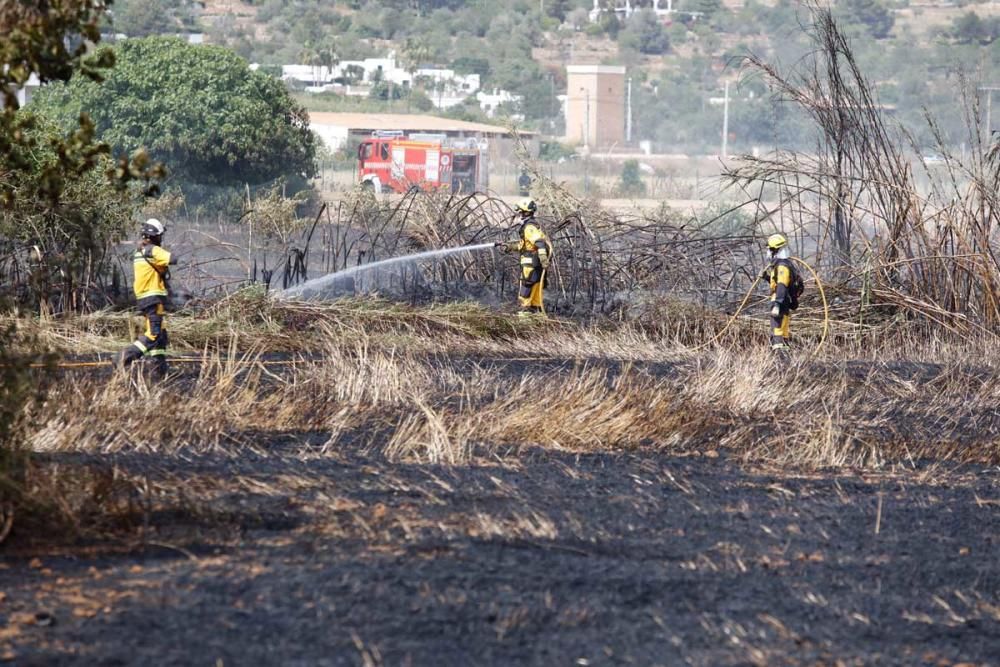 Incendio en Sant Antoni