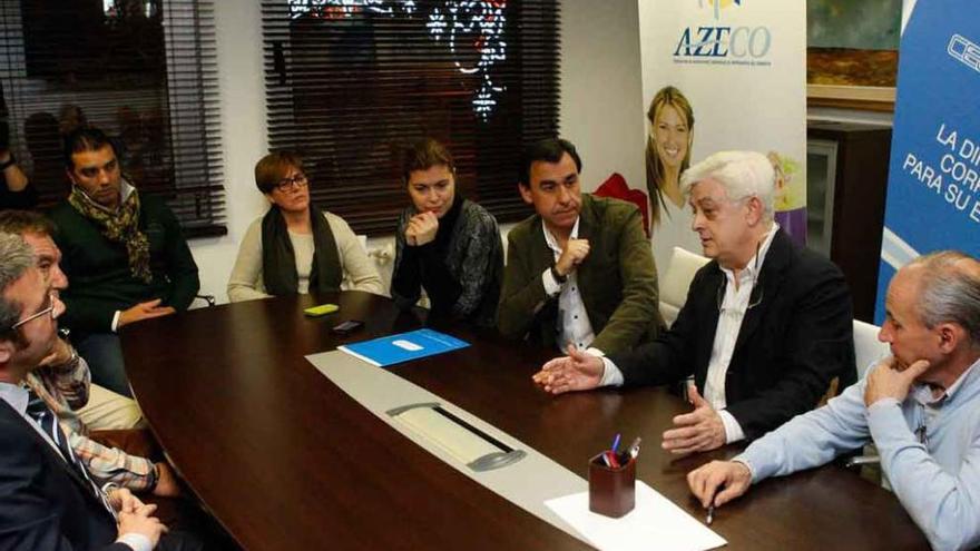 Reunión entre candidatos del PP y CEOE-Cepyme.