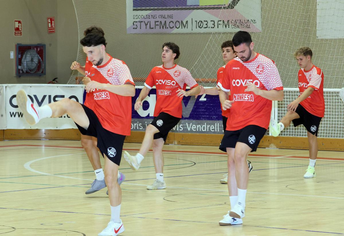 Totes les fotos del primer entrenament de la temporada 2026/27 del Covisa Manresa