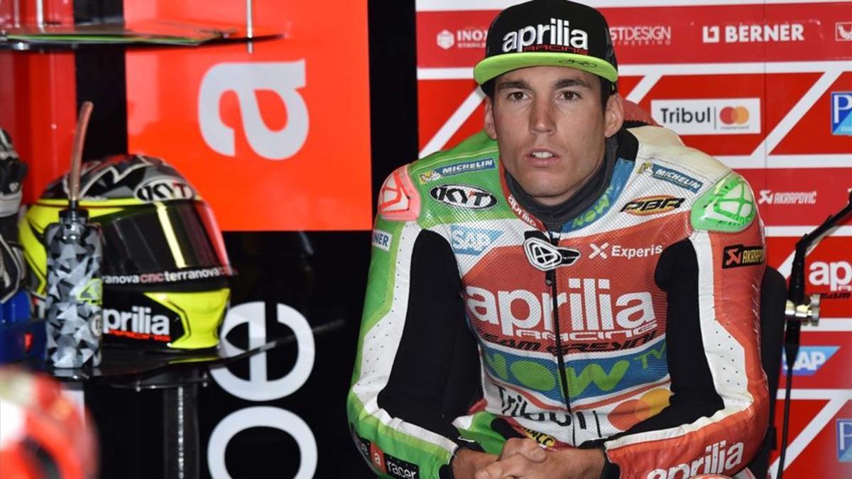 Aleix Espargaró quiere luchar por el podio en Australia