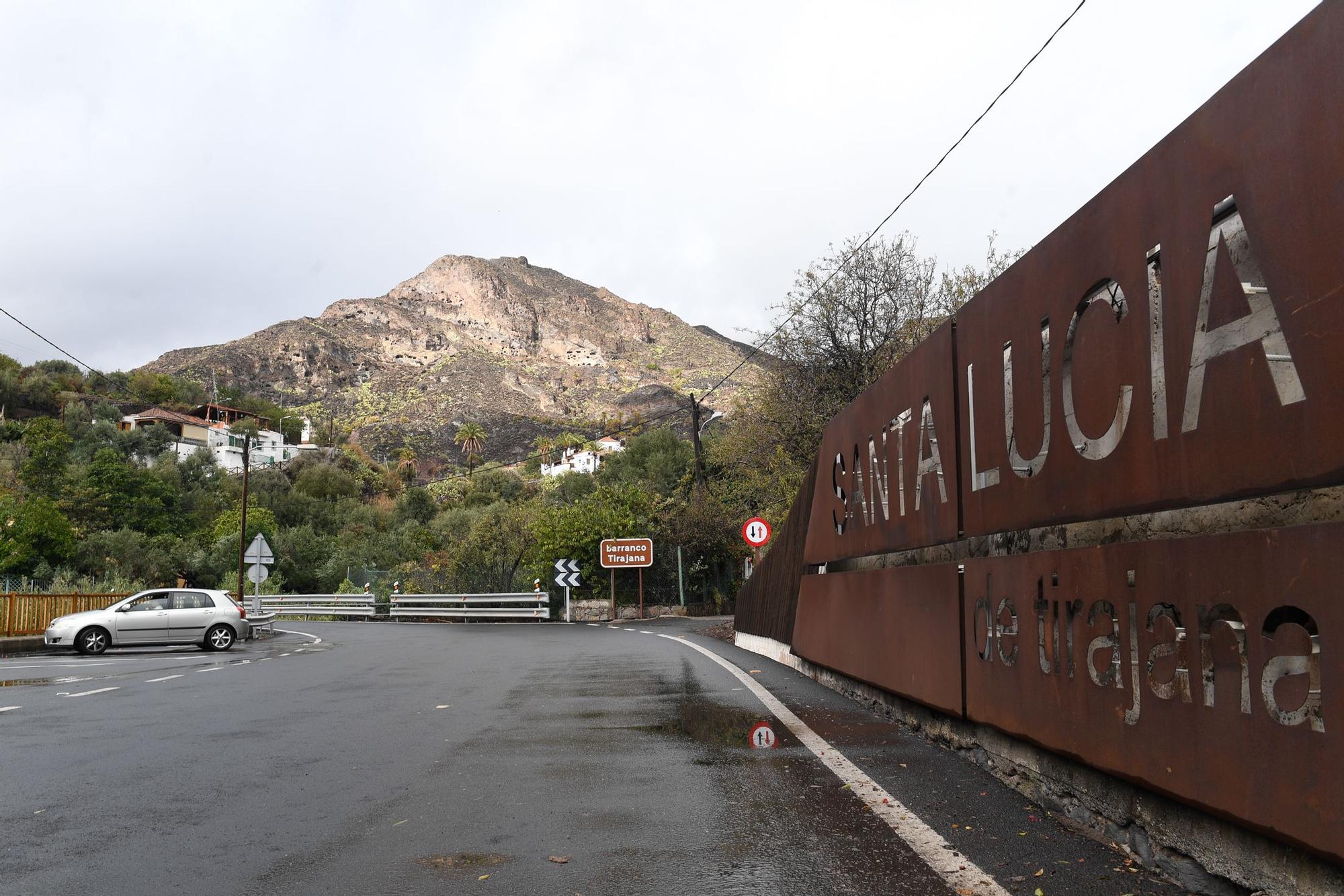 Las lluvias vuelven a caer en Gran Canaria