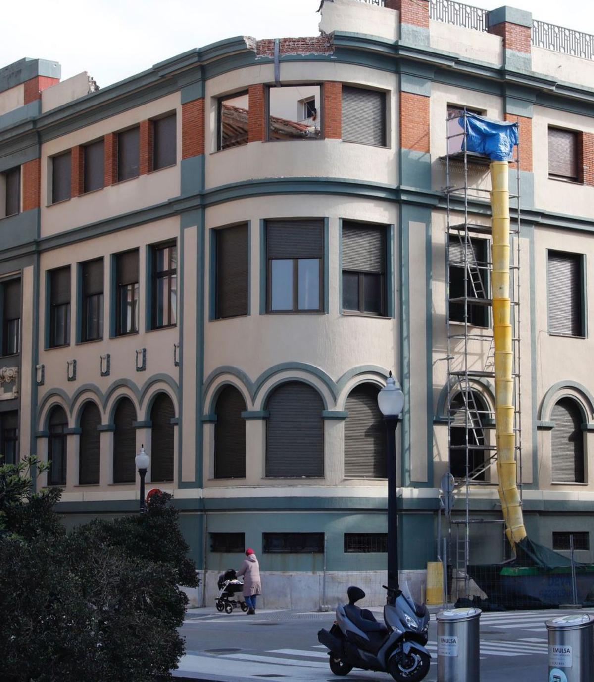 Estado actual del colegio San Vicente de Paúl. | Marcos León