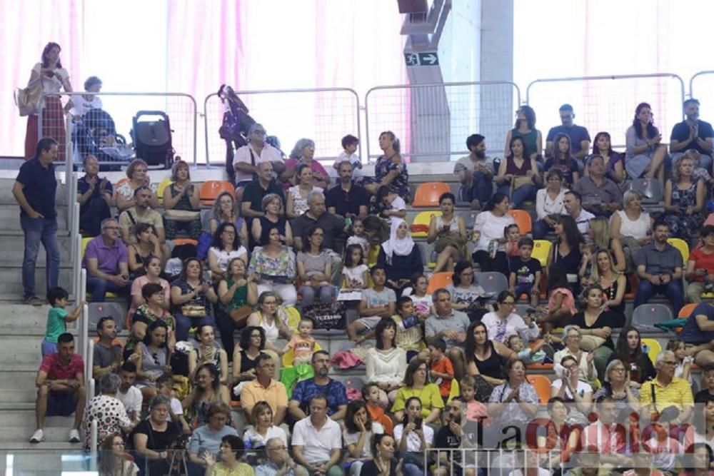 Clausura de las escuelas de Cartagena de gimnasia rítmica y estética de grupo