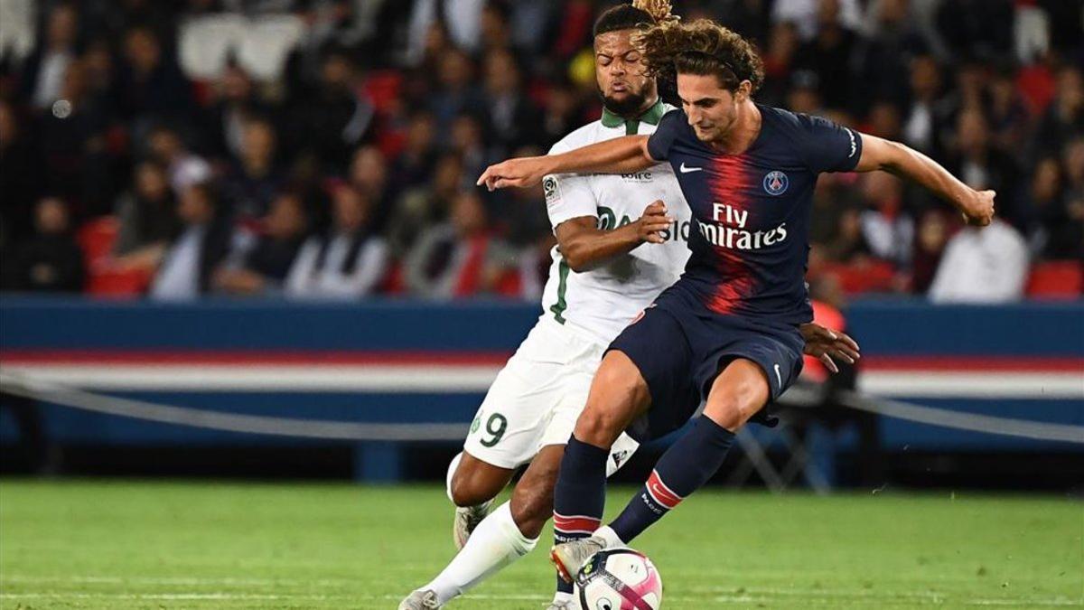 Rabiot está viviendo una temporada para olvidar