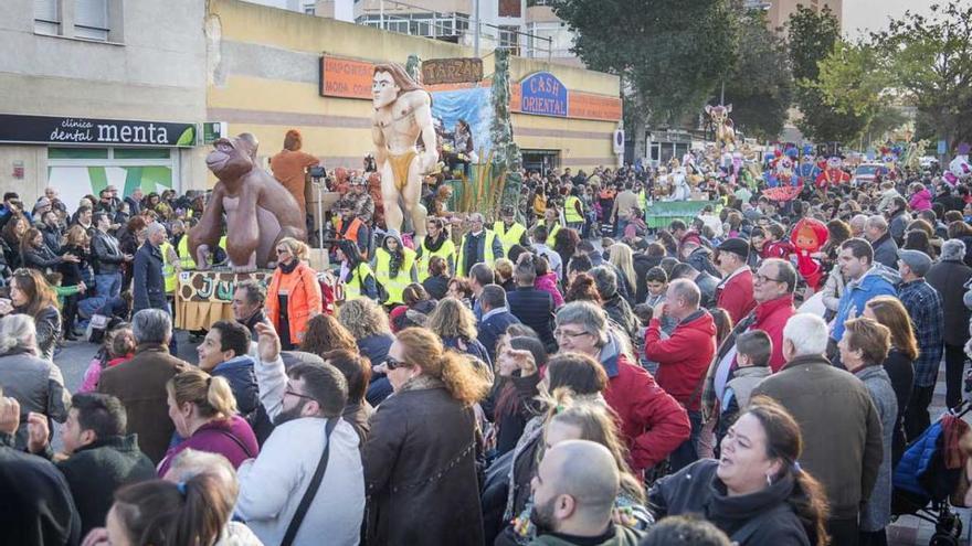 Una imagen de la cabalgata de Reyes de este año.