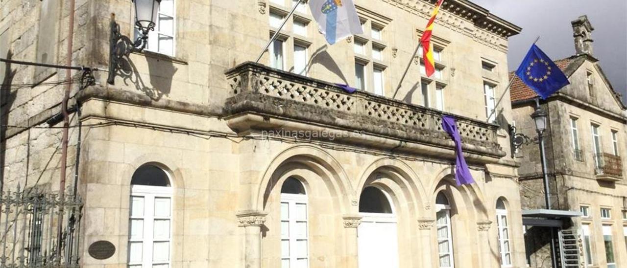 Sede del ayuntamiento de Ponte Caldelas.