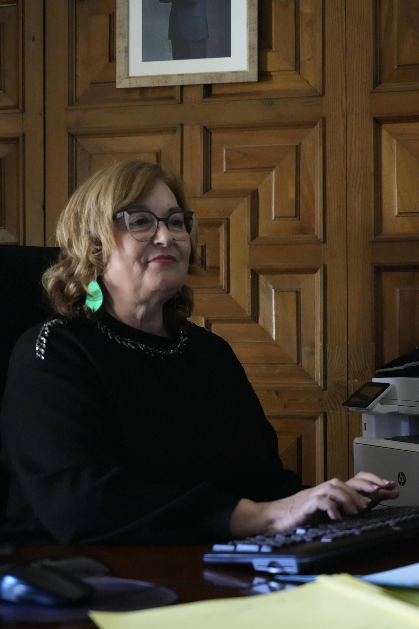 Esther Gonzalez, primera mujer presidenta de la Audiencia de Zamora.
