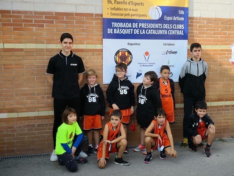 Trobada escolar de bàsquet a Artés