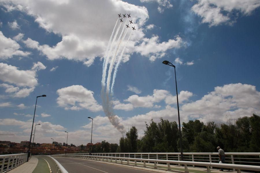 Ensayos de la Patrulla Águila en Zamora