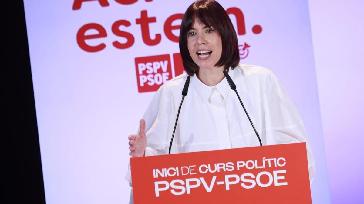 La ministra i líder del PSPV, Diana Morant