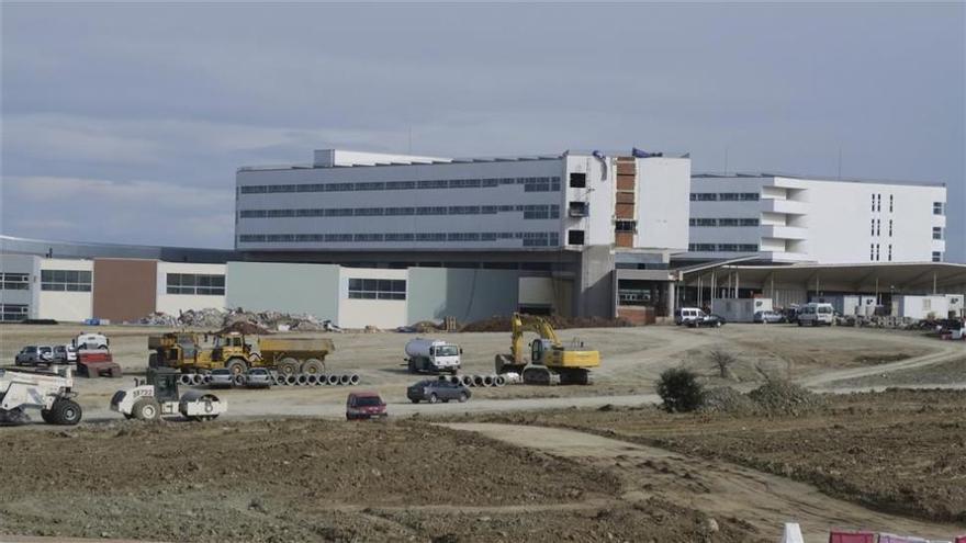 El nuevo hospital de Cáceres corría riesgo de sufrir inundaciones