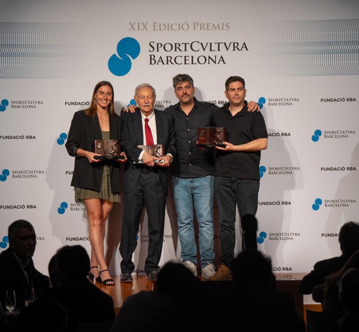 Una penya gastro amb dos premiats Una penya gastro amb dos premiats