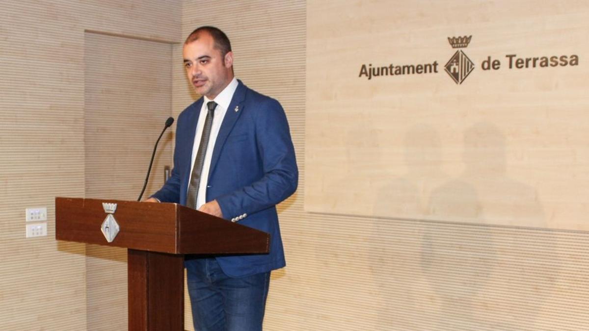 Jordi Ballart, alcalde de Terrassa,