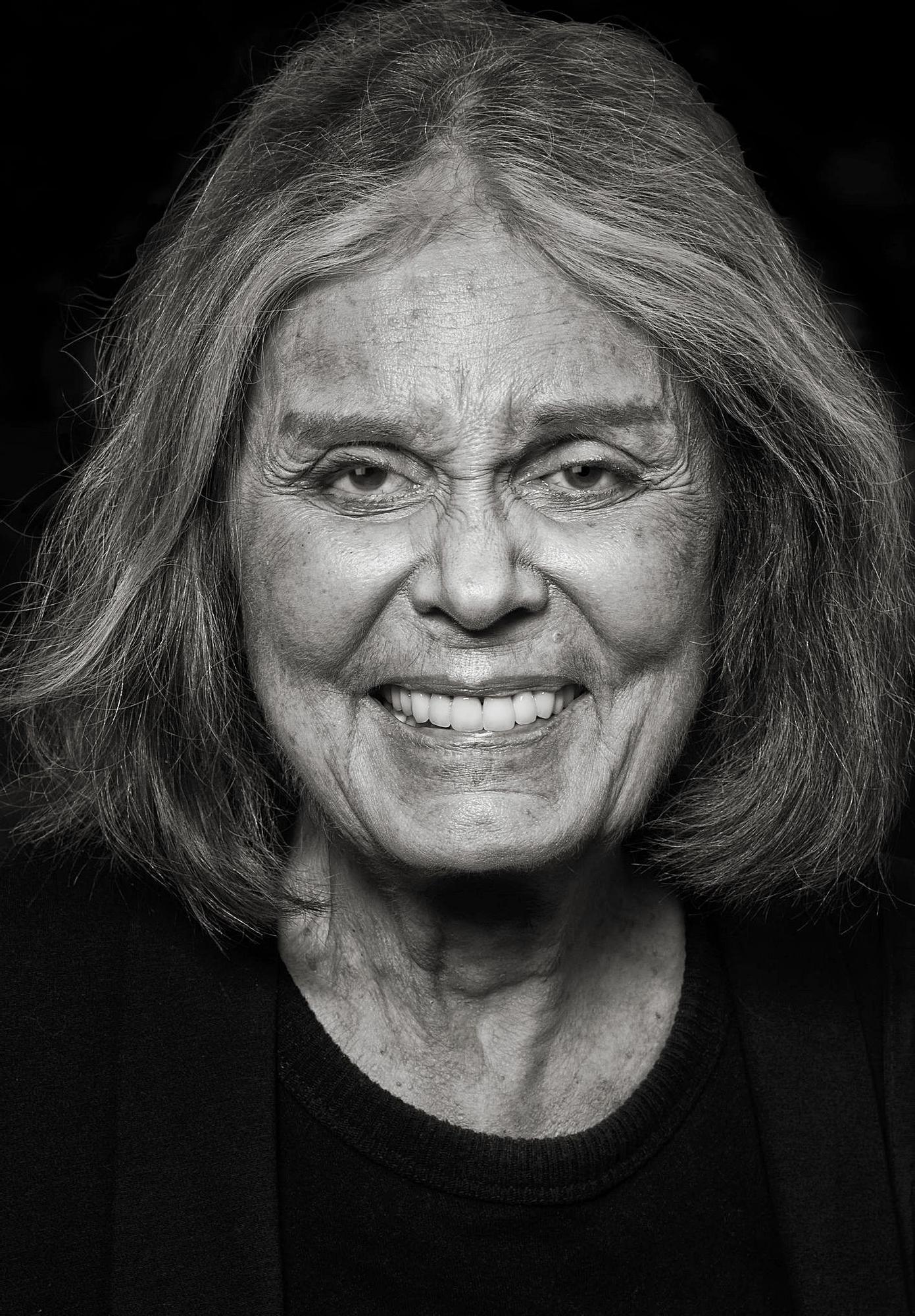 La feminista y periodista 
Gloria Steinem. | Muel de Dios