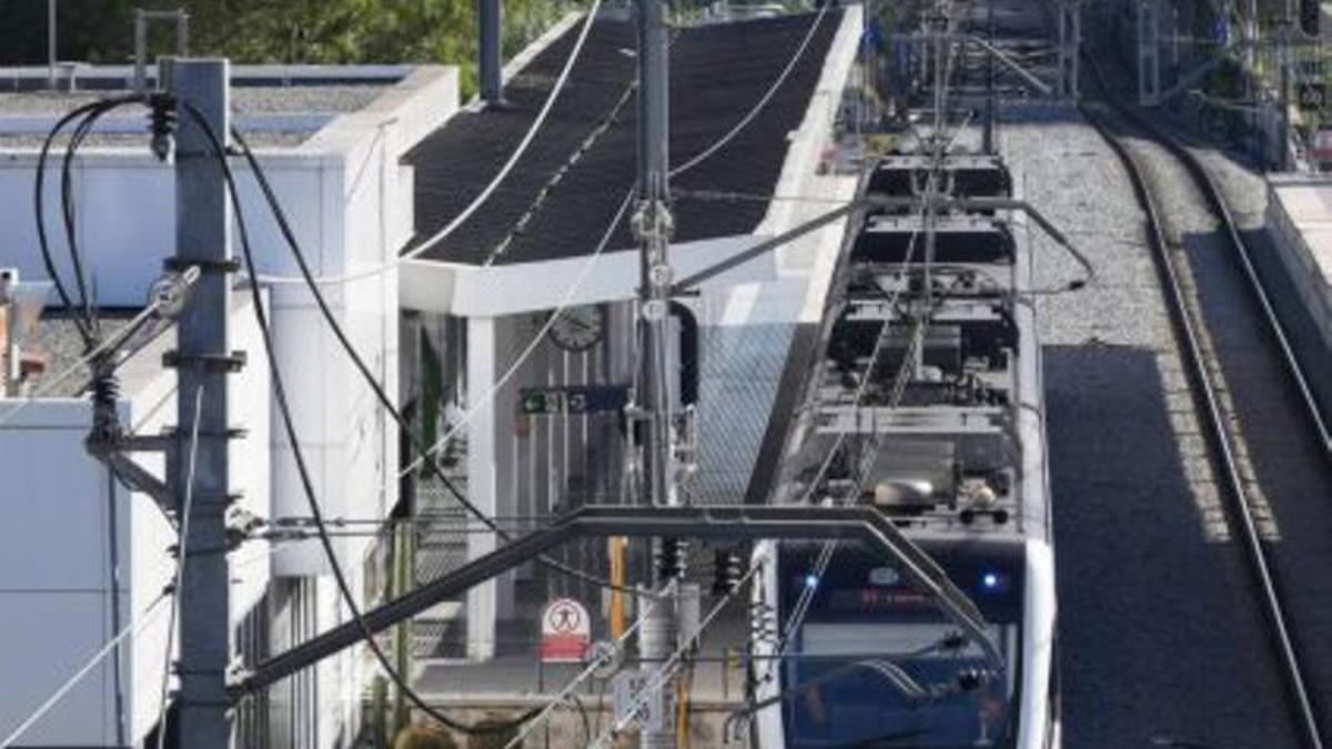 Estació de Volpelleres de Ferrocarrils a Sant Cugat. | FERRAN NADEU
