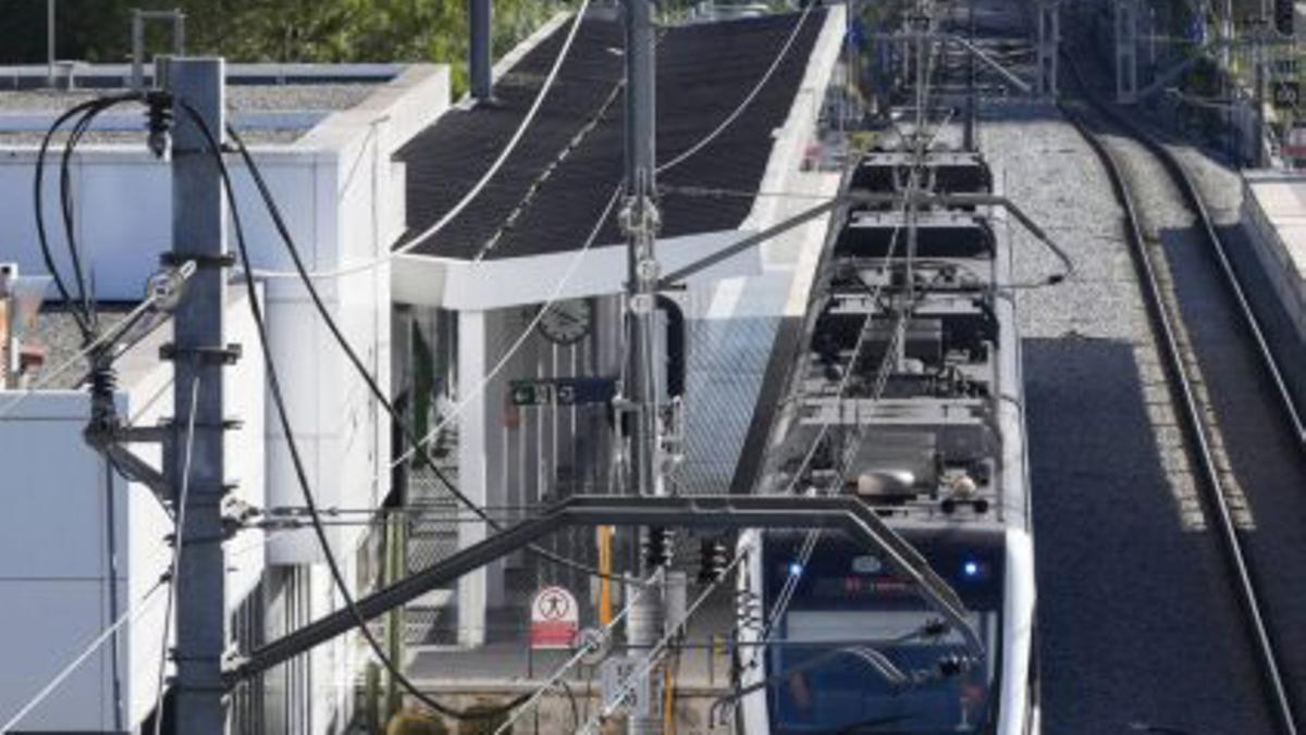 Estació de Volpelleres de Ferrocarrils a Sant Cugat. | FERRAN NADEU