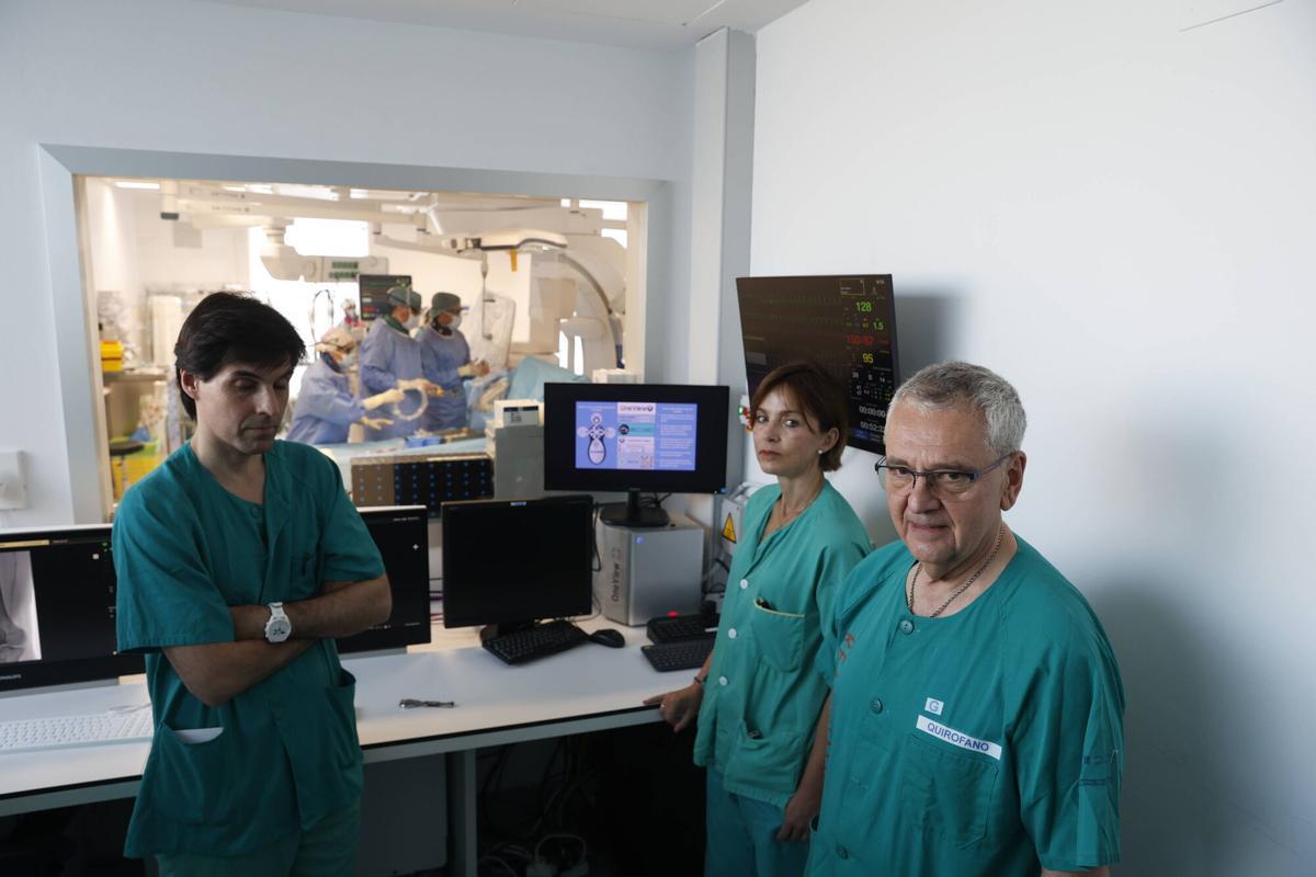 El servicio de Angiología y Cirugía Vascular ya ha realizado dos intervenciones con este procedimiento.
