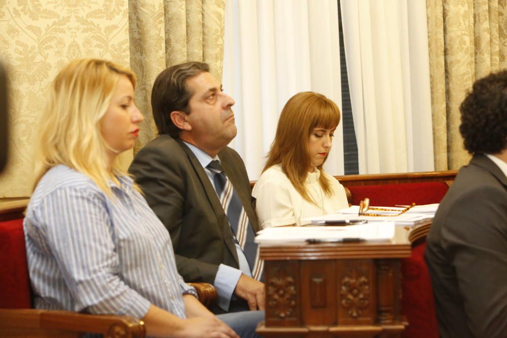 Pleno en el Ayuntamiento de Alicante